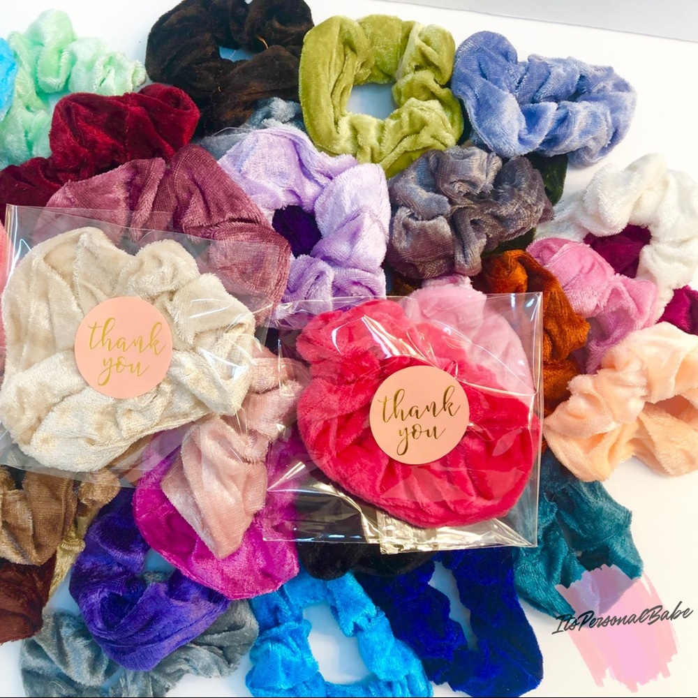 Brand New PackagedVelvet Scrunchie Bundle